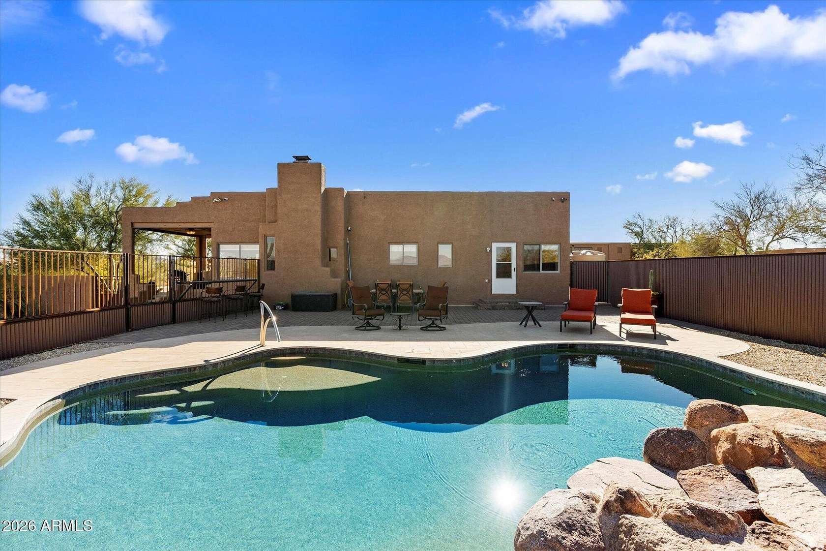 5.54 Acres of Land with Home for Sale in Wickenburg, Arizona