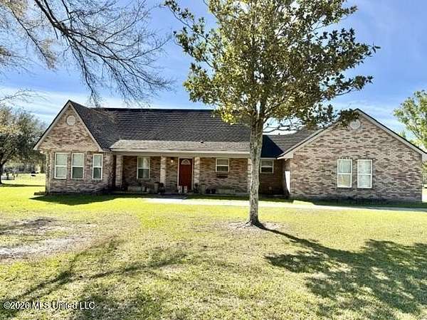 16.1 Acres of Recreational Land with Home for Sale in Vancleave, Mississippi