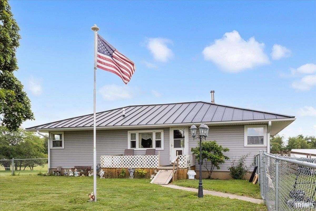 6.7 Acres of Land with Home for Sale in Winchester, Indiana