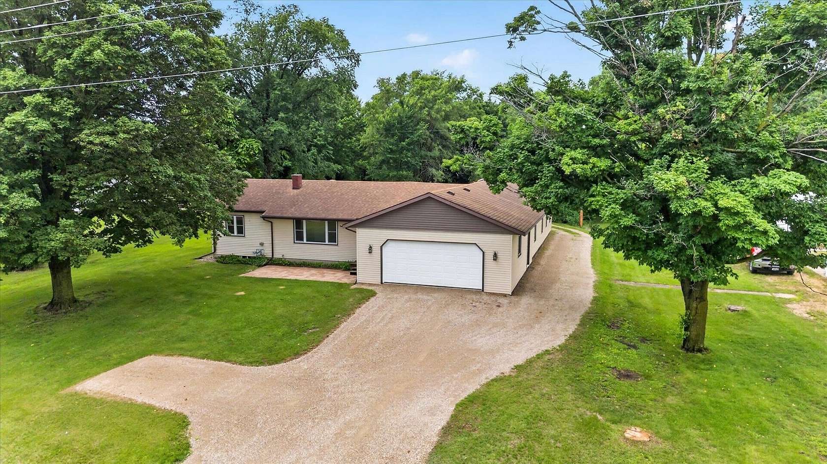 1.79 Acres of Land with Home for Sale in Brodhead, Wisconsin