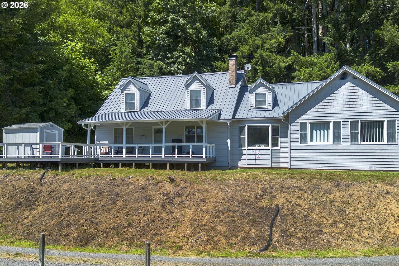 7.12 Acres of Land with Home for Sale in Elsie, Oregon