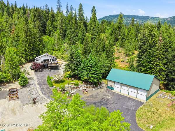 23.7 Acres of Land with Home for Sale in Rathdrum, Idaho