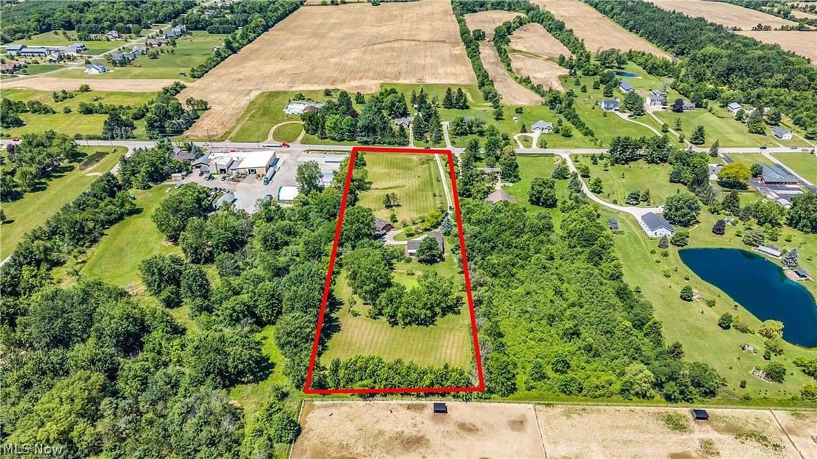 4.79 Acres of Land with Home for Sale in Medina, Ohio