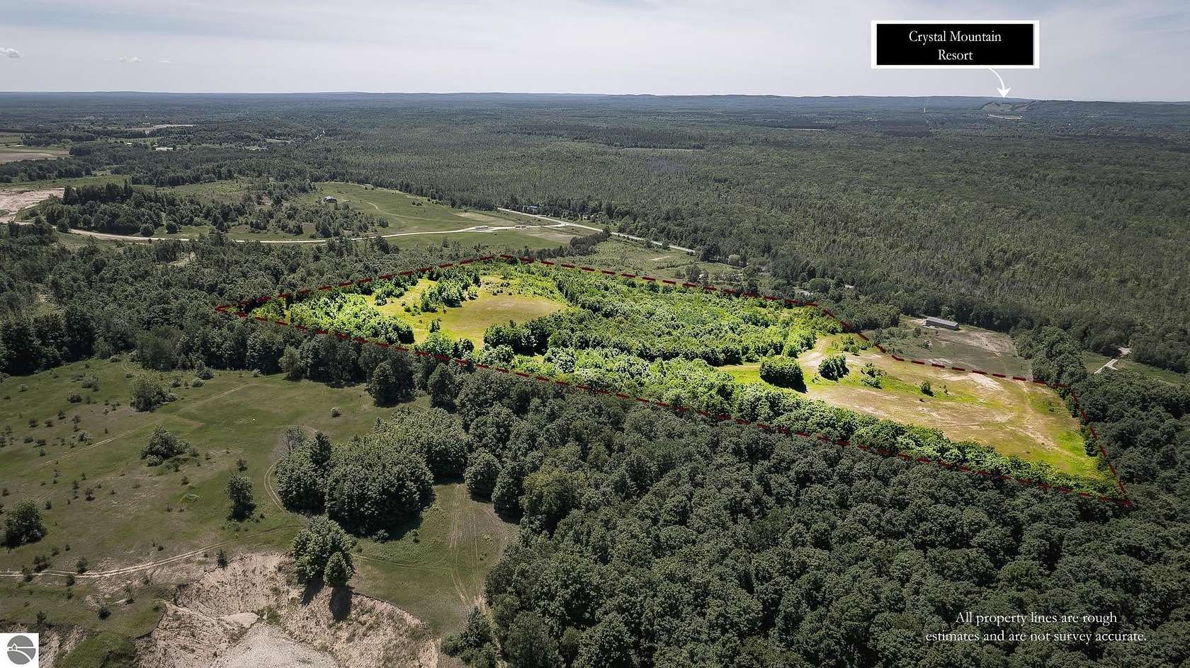 40.7 Acres of Recreational & Residential Land for Sale in Copemish, Michigan