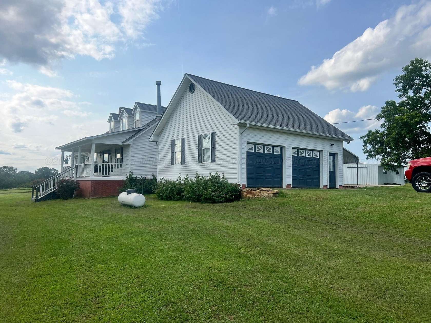 7.5 Acres of Land with Home for Sale in Arley, Alabama