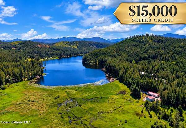5.5 Acres of Land with Home for Sale in Athol, Idaho