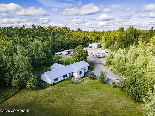 9 Acres of Improved Commercial Land for Sale in Palmer, Alaska