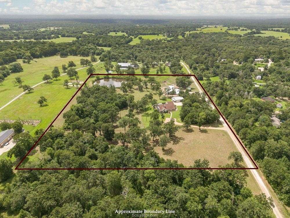 17.3 Acres of Land with Home for Sale in Bryan, Texas