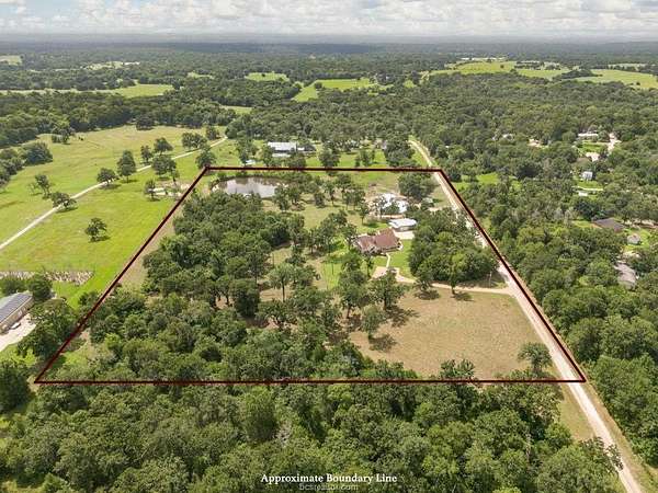 17.3 Acres of Land with Home for Sale in Bryan, Texas