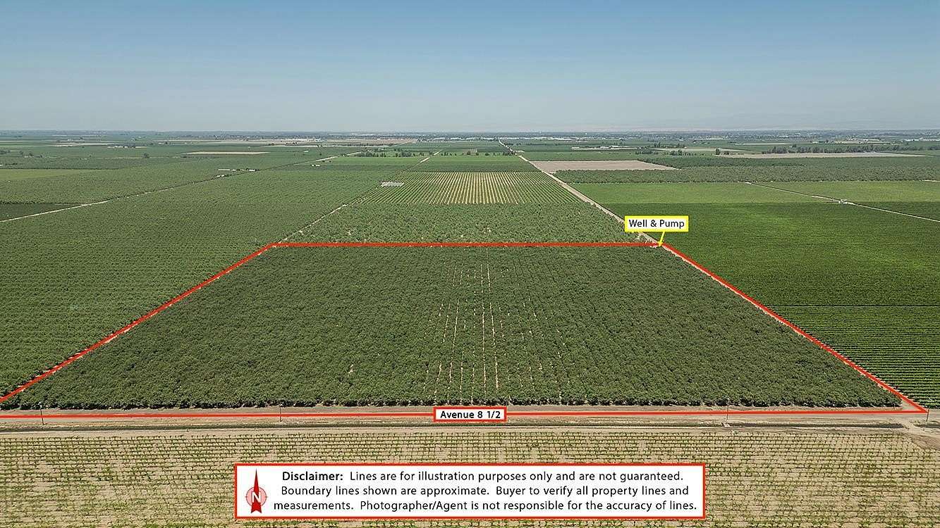 39.3 Acres of Land for Sale in Madera, California