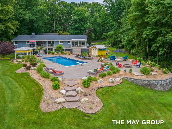 28.8 Acres of Recreational Land with Home for Sale in Sparta, Michigan