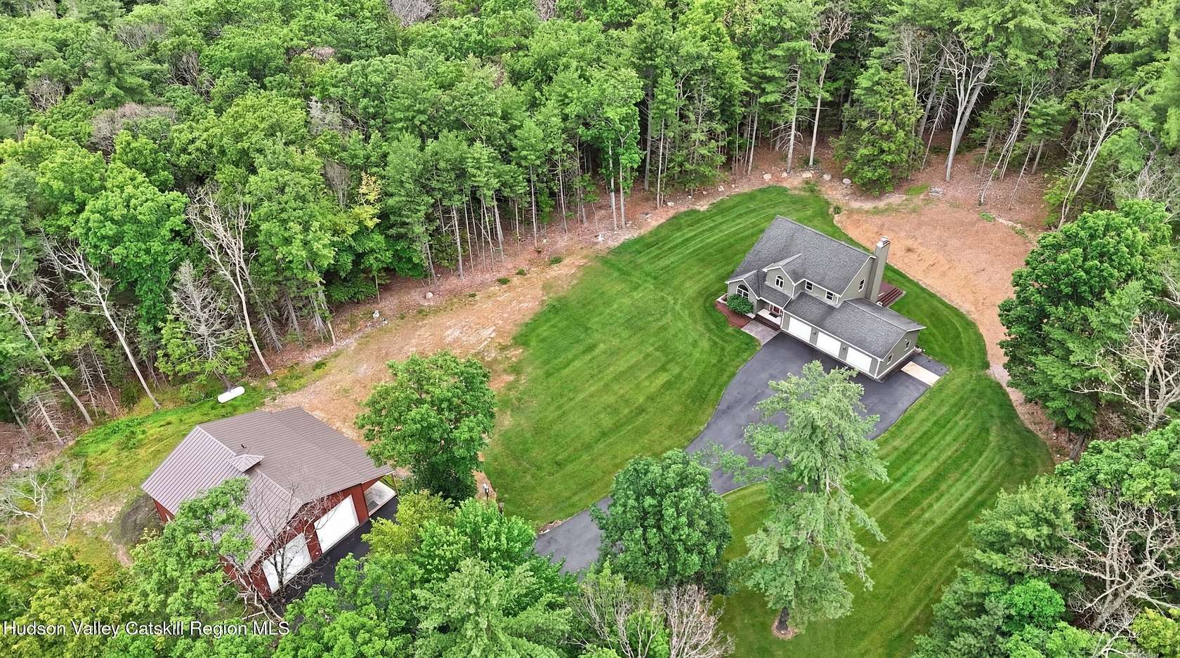 9.6 Acres of Land with Home for Sale in Kerhonkson, New York
