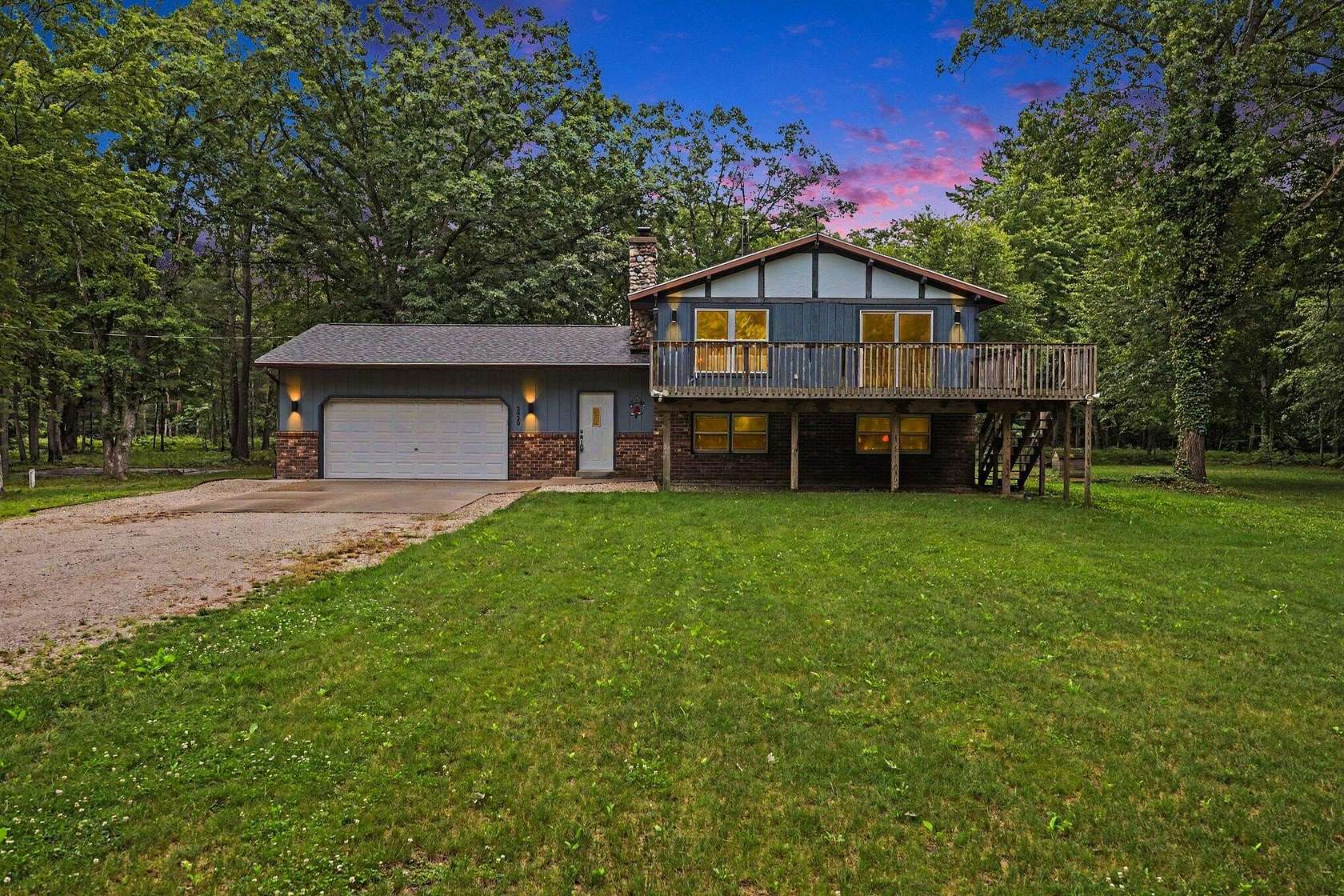 15.5 Acres of Land with Home for Sale in Whitehall, Michigan