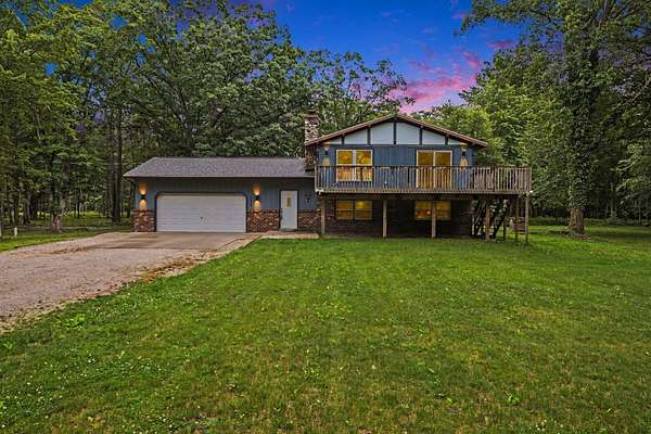15.5 Acres of Land with Home for Sale in Whitehall, Michigan