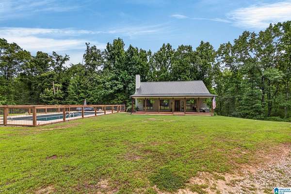 7.28 Acres of Land with Home for Sale in Clanton, Alabama