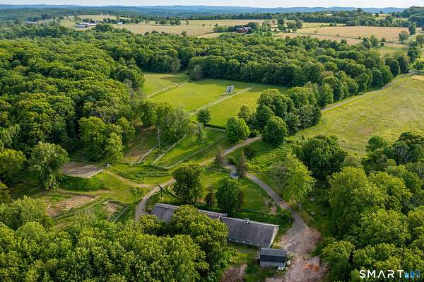 23 Acres of Agricultural Land with Home for Sale in Roxbury, Connecticut