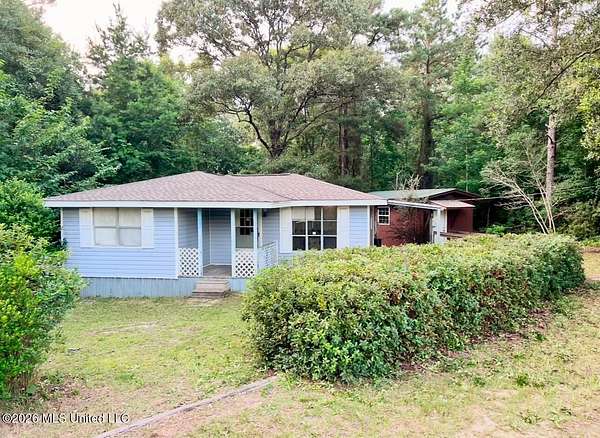 3.7 Acres of Land with Home for Sale in Lucedale, Mississippi