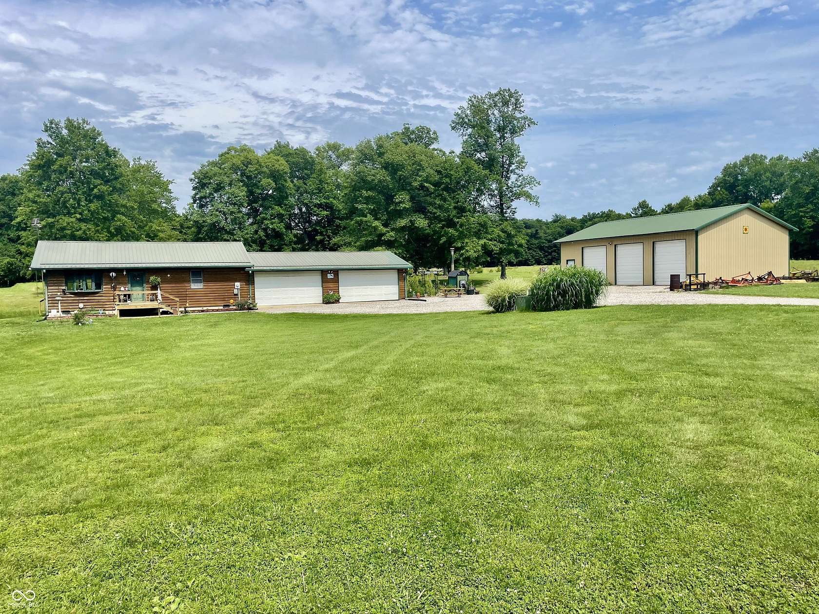 41.2 Acres of Land with Home for Sale in Quincy, Indiana