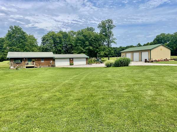 41.2 Acres of Land with Home for Sale in Quincy, Indiana