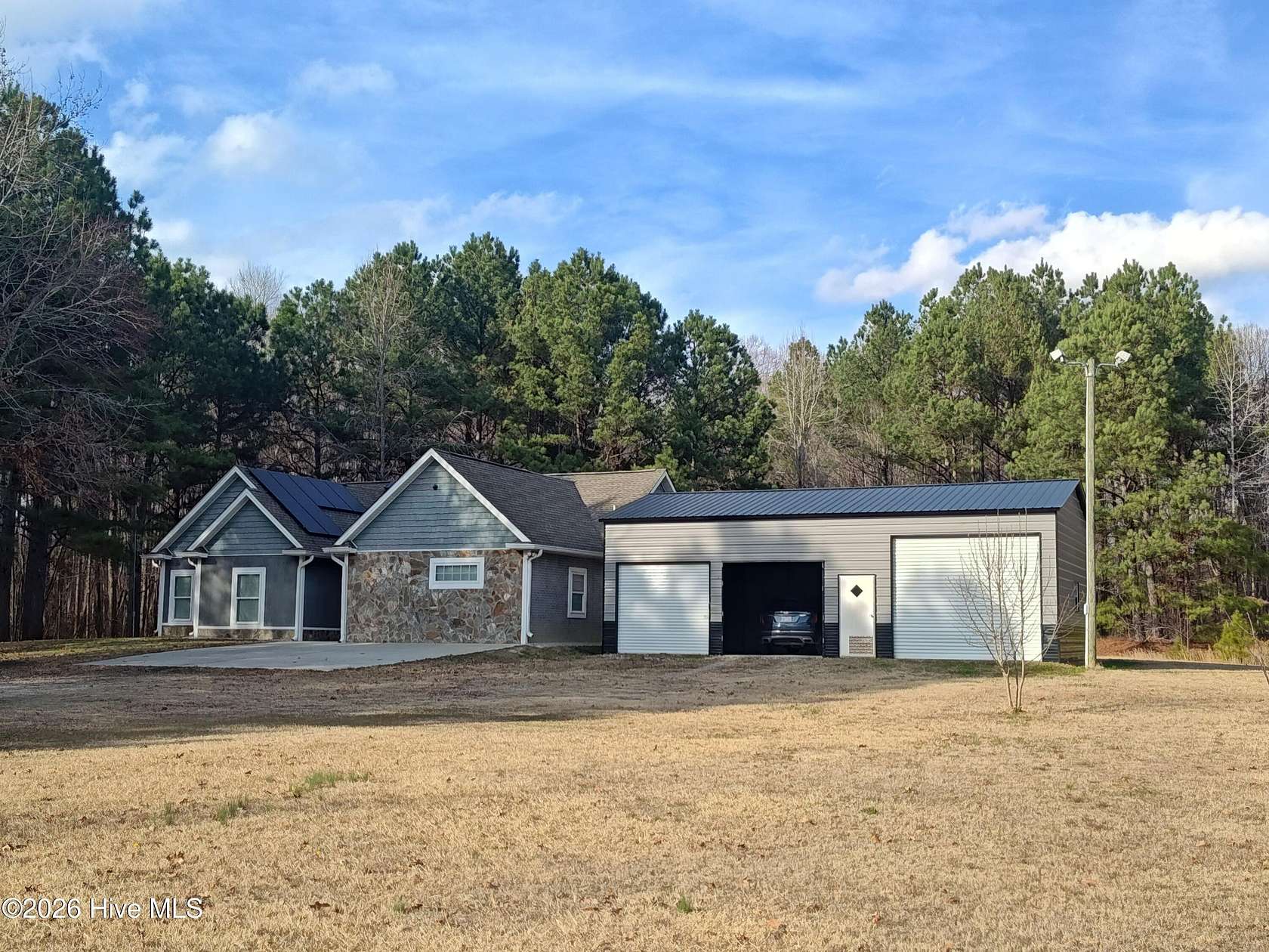 10 Acres of Land with Home for Sale in Nashville, North Carolina