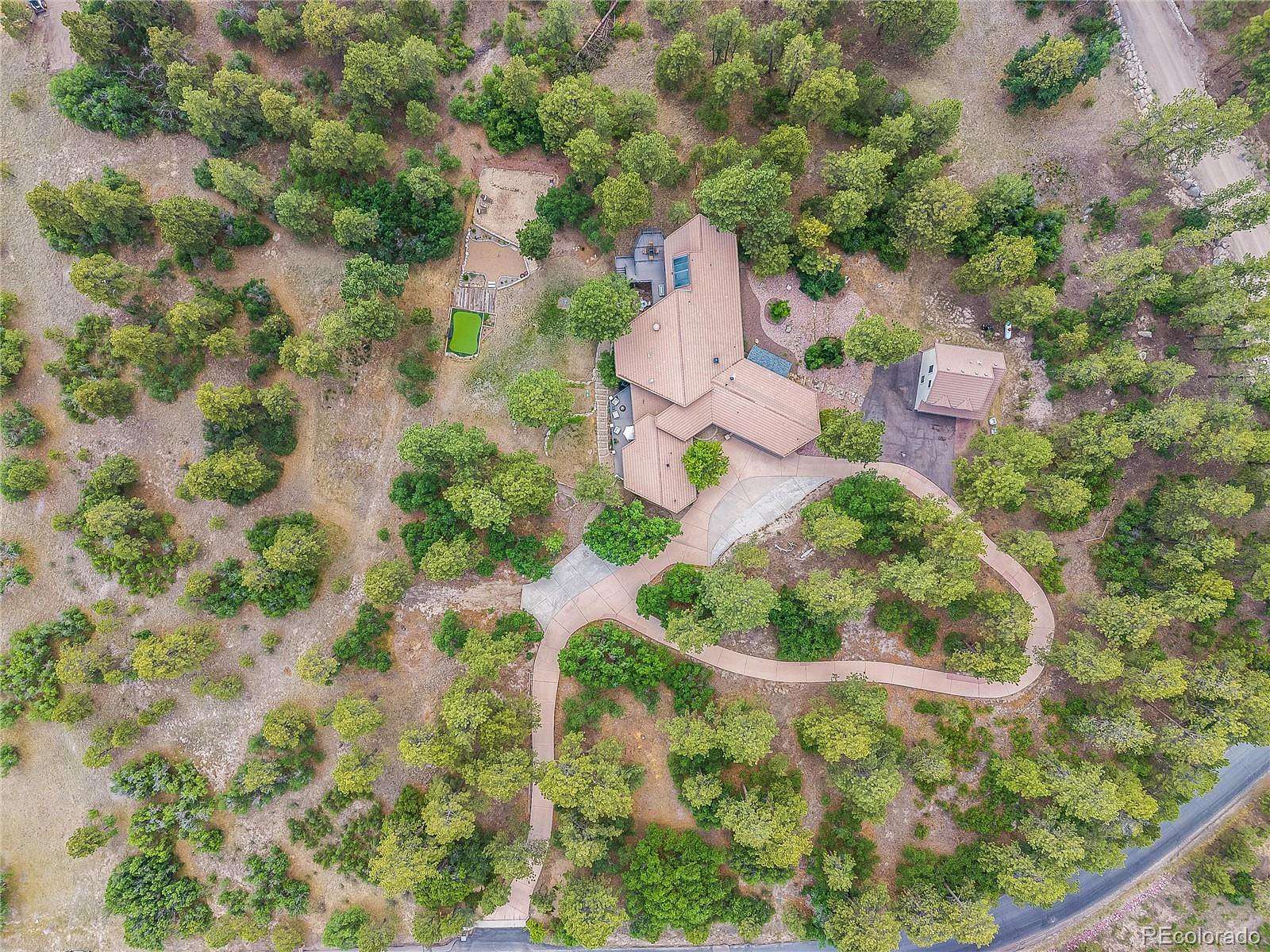 5 Acres of Land with Home for Sale in Colorado Springs, Colorado