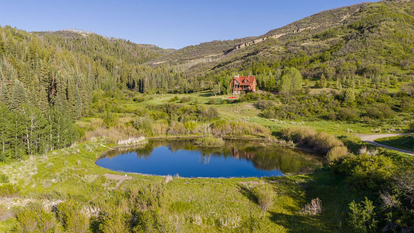 300 Acres of Recreational Land with Home for Sale in Steamboat Springs, Colorado