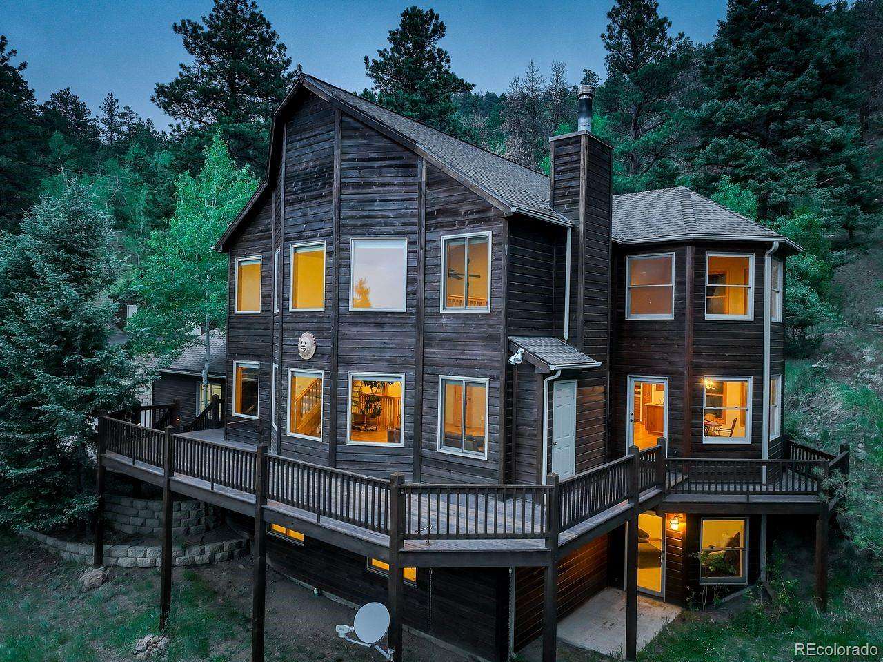 5 Acres of Land with Home for Sale in Conifer, Colorado