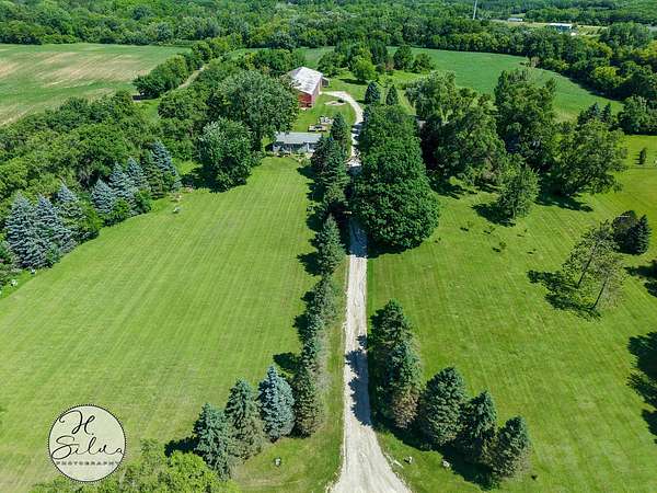 19.6 Acres of Land with Home for Sale in Woodstock, Illinois