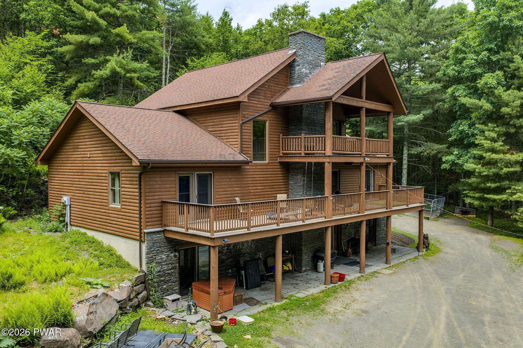 10.6 Acres of Land with Home for Sale in Lackawaxen, Pennsylvania