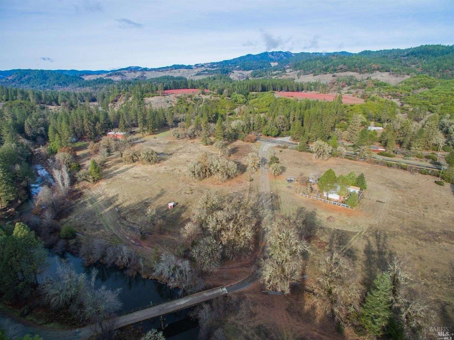215 Acres of Agricultural Land with Home for Sale in Laytonville, California