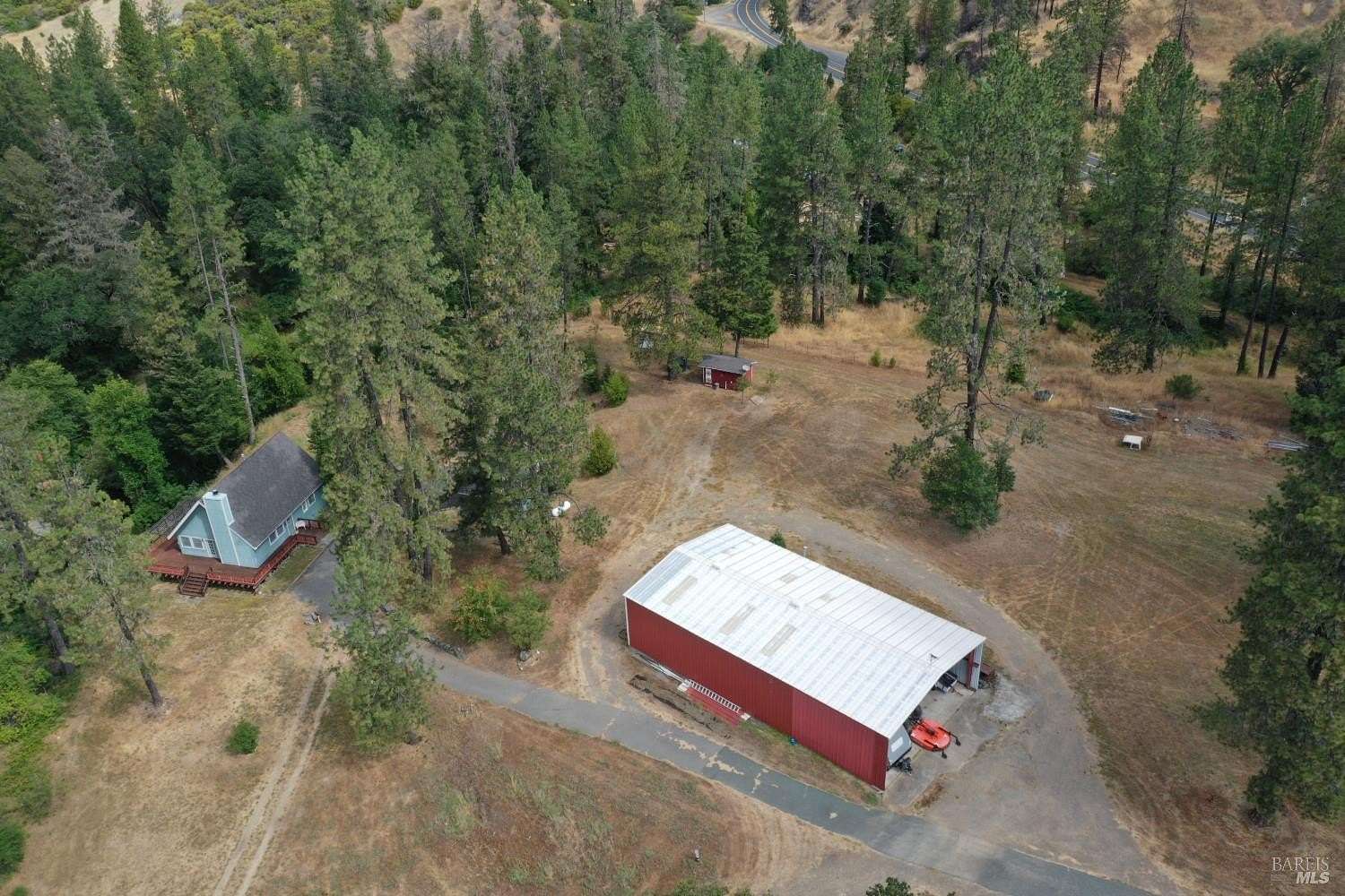 215 Acres of Agricultural Land with Home for Sale in Laytonville, California