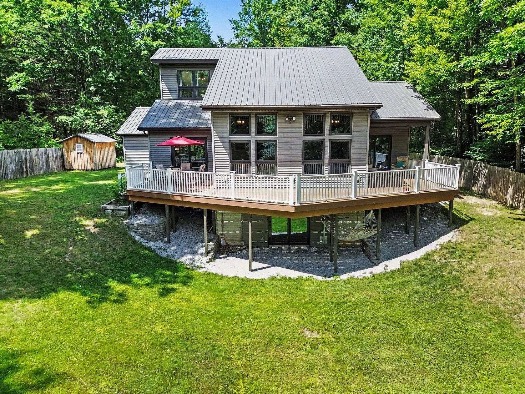 1.5 Acres of Land with Home for Sale in Beaverton, Michigan