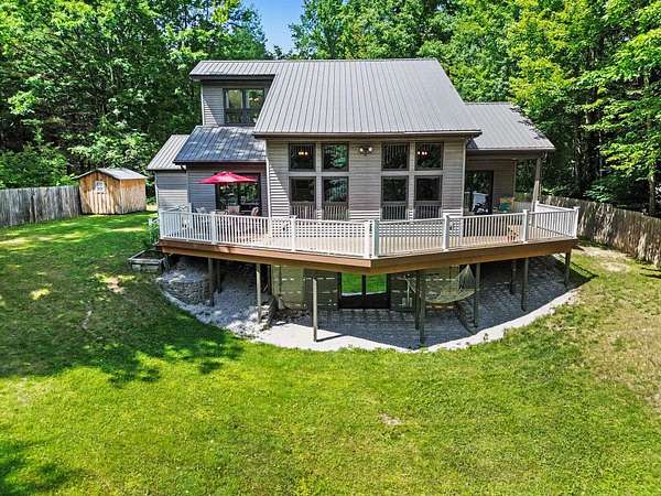 1.5 Acres of Land with Home for Sale in Beaverton, Michigan