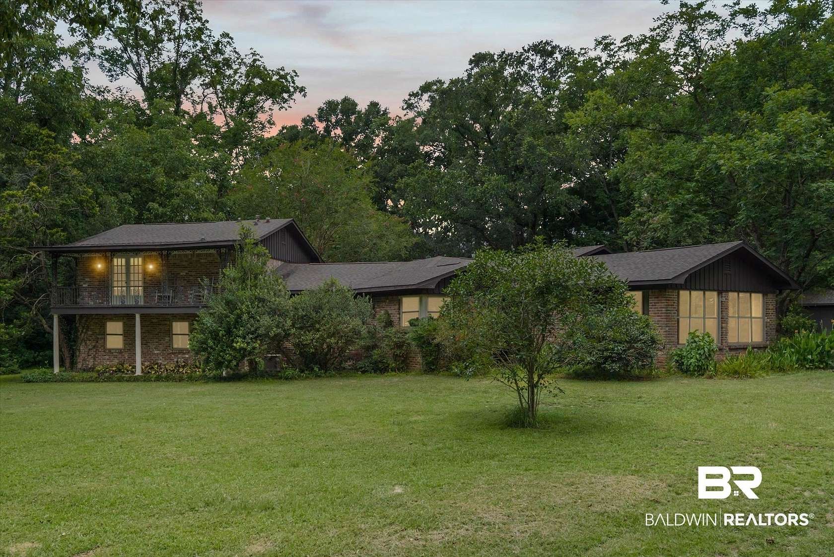 13.6 Acres of Land with Home for Sale in Fairhope, Alabama
