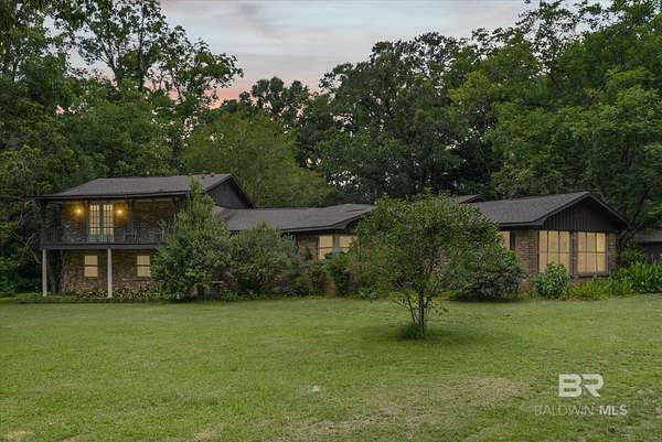 13.6 Acres of Land with Home for Sale in Fairhope, Alabama