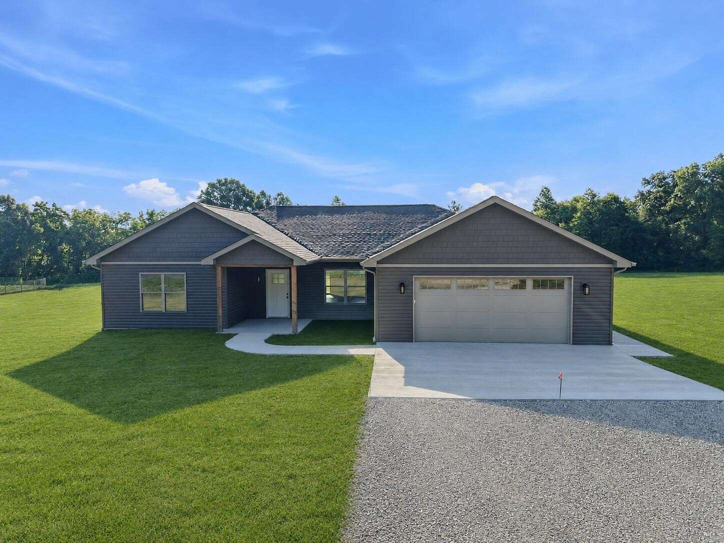 6.54 Acres of Land with Home for Sale in Auxvasse, Missouri