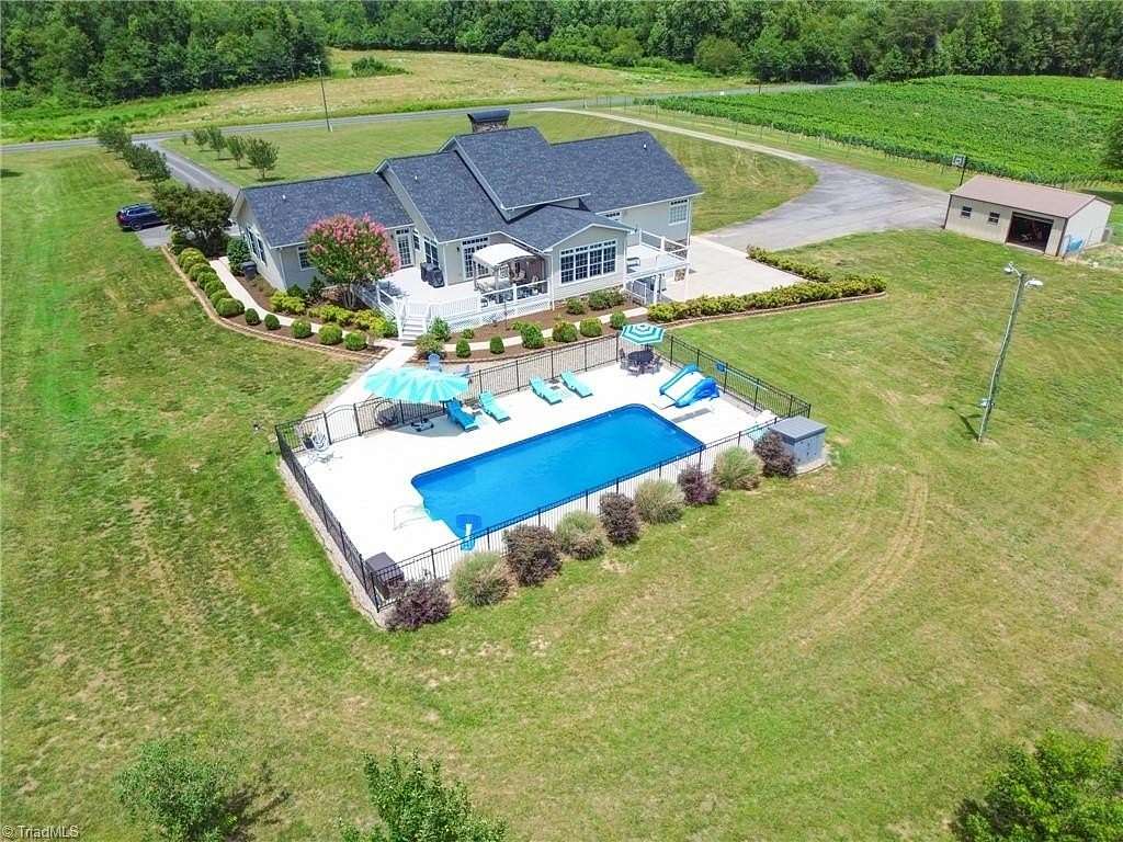 3.9 Acres of Land with Home for Sale in Ronda, North Carolina