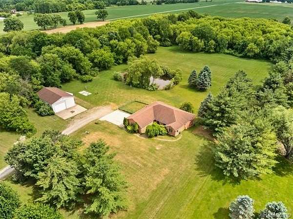 12.5 Acres of Land with Home for Sale in Bruce Township, Michigan