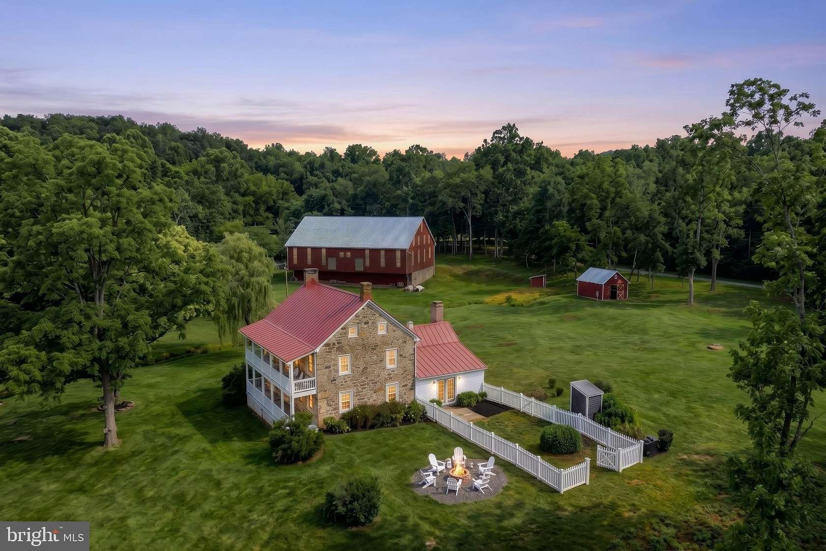 22 Acres of Land with Home for Sale in Aspers, Pennsylvania