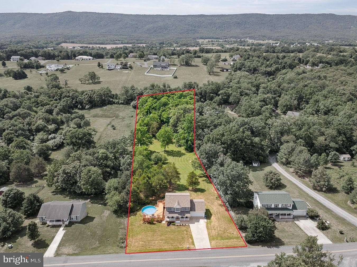 2 Acres of Land with Home for Sale in Toms Brook, Virginia