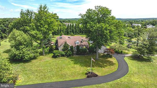4.58 Acres of Land with Home for Sale in Jamison, Pennsylvania