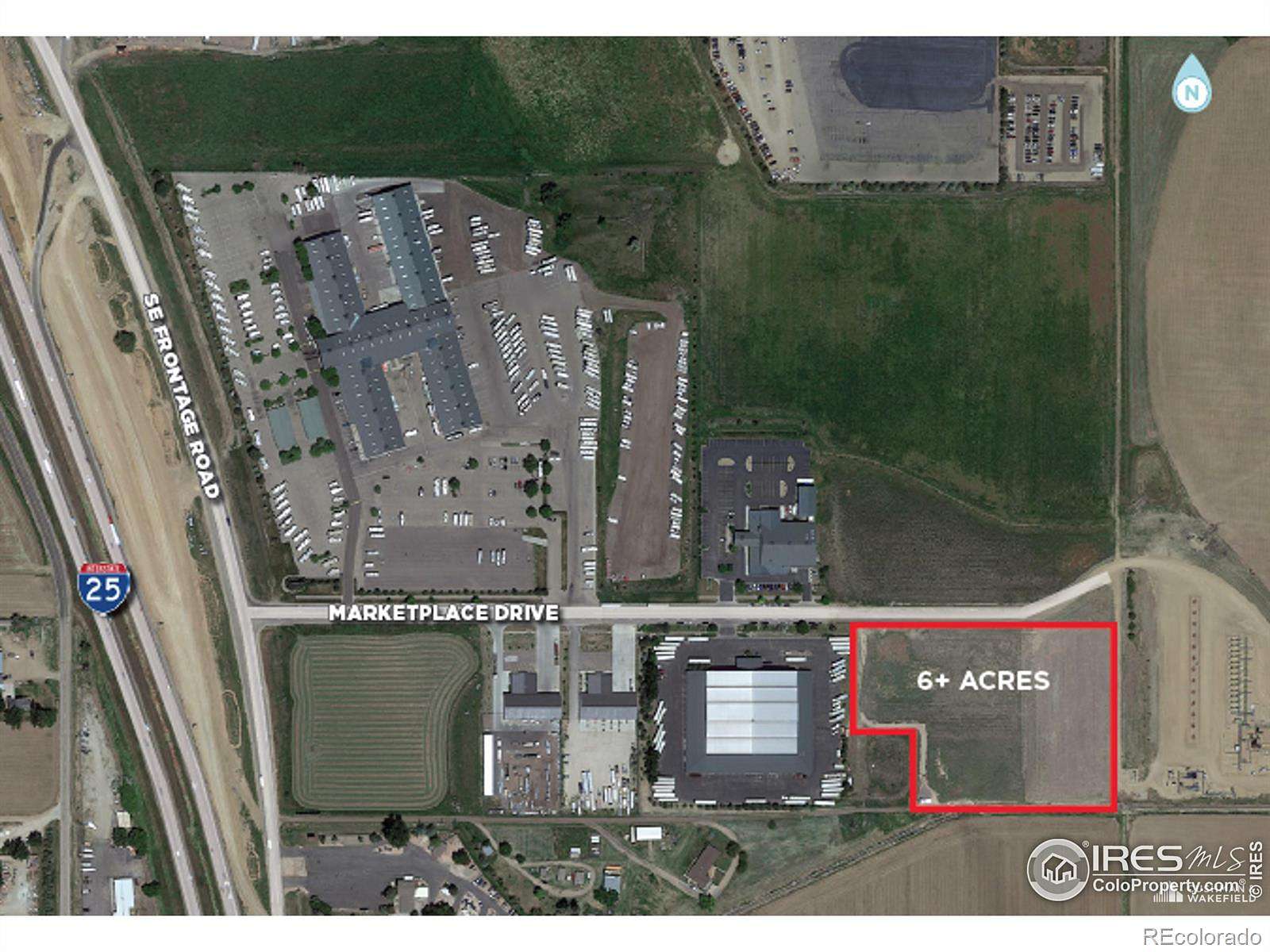6.26 Acres of Commercial Land for Sale in Johnstown, Colorado