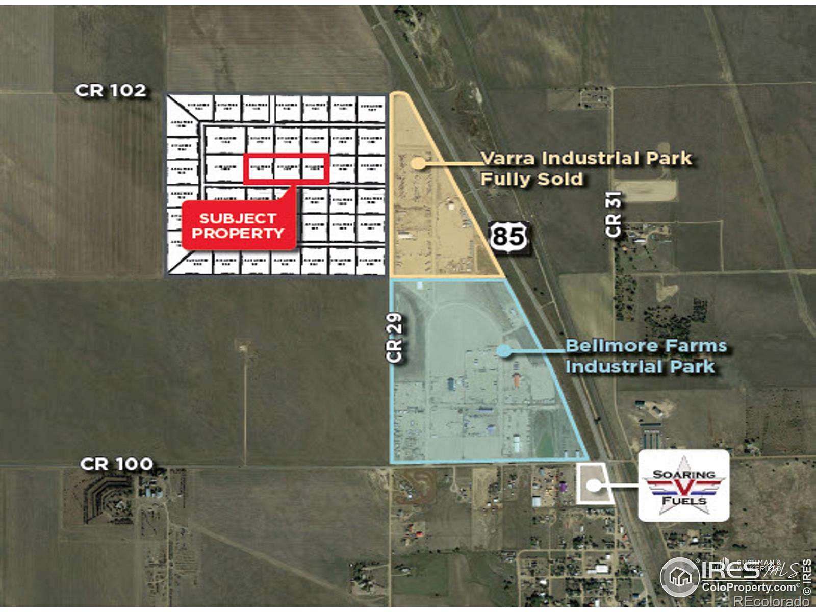 9.32 Acres of Commercial Land for Sale in Nunn, Colorado