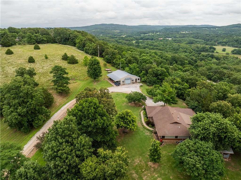 10.7 Acres of Land with Home for Sale in West Fork, Arkansas