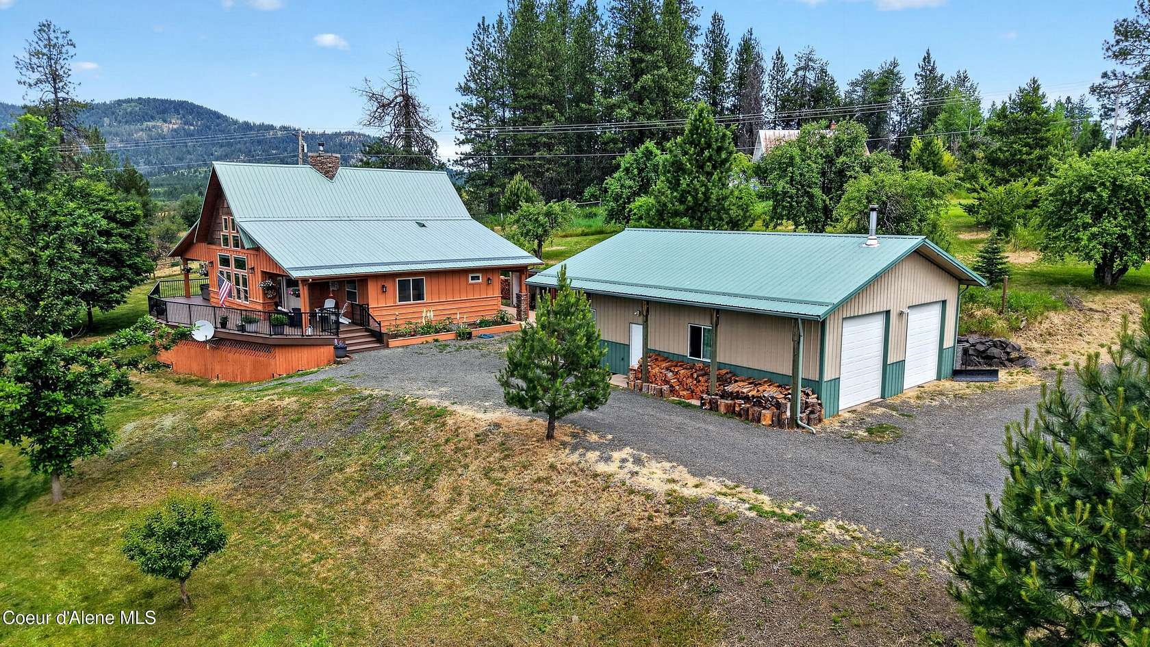 6.2 Acres of Land with Home for Sale in Coeur d'Alene, Idaho