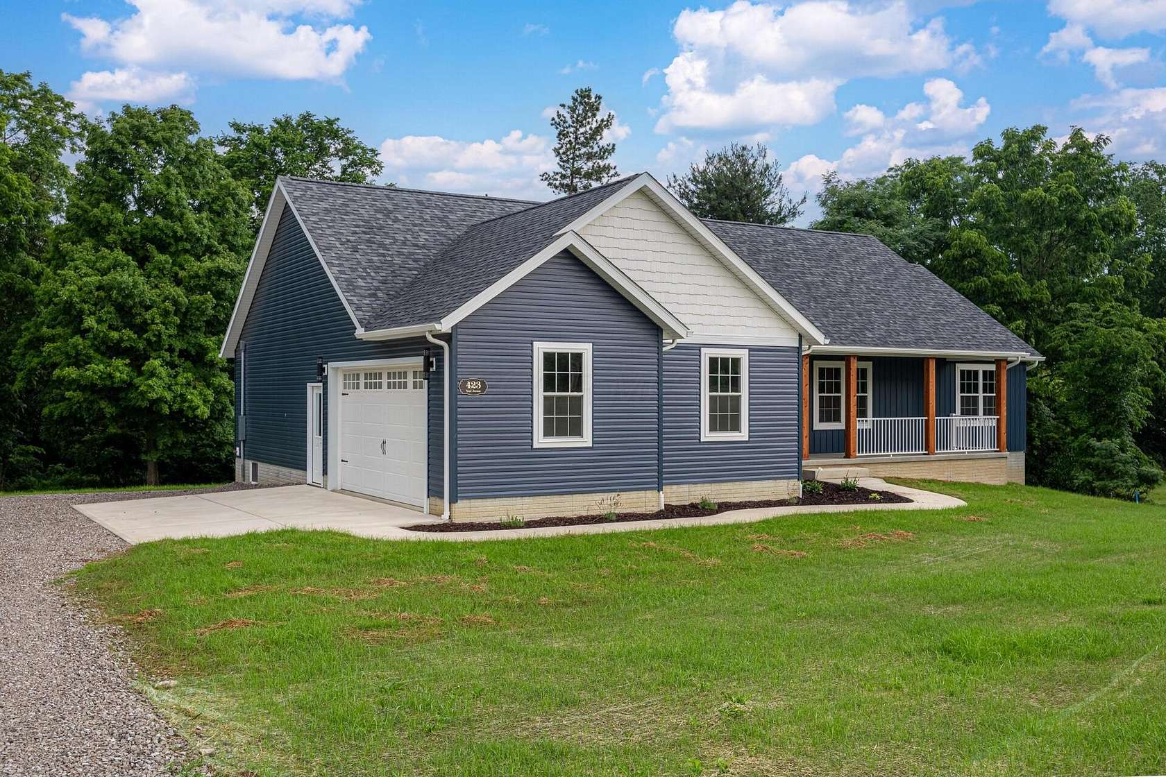 1.76 Acres of Land with Home for Sale in Mount Gilead, Ohio