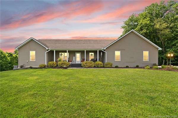 26 Acres of Recreational Land with Home for Sale in Hardinsburg, Indiana