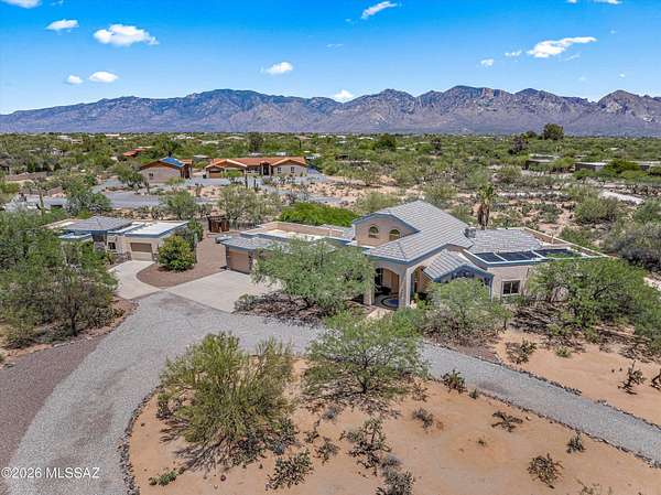3.3 Acres of Land with Home for Sale in Tucson, Arizona