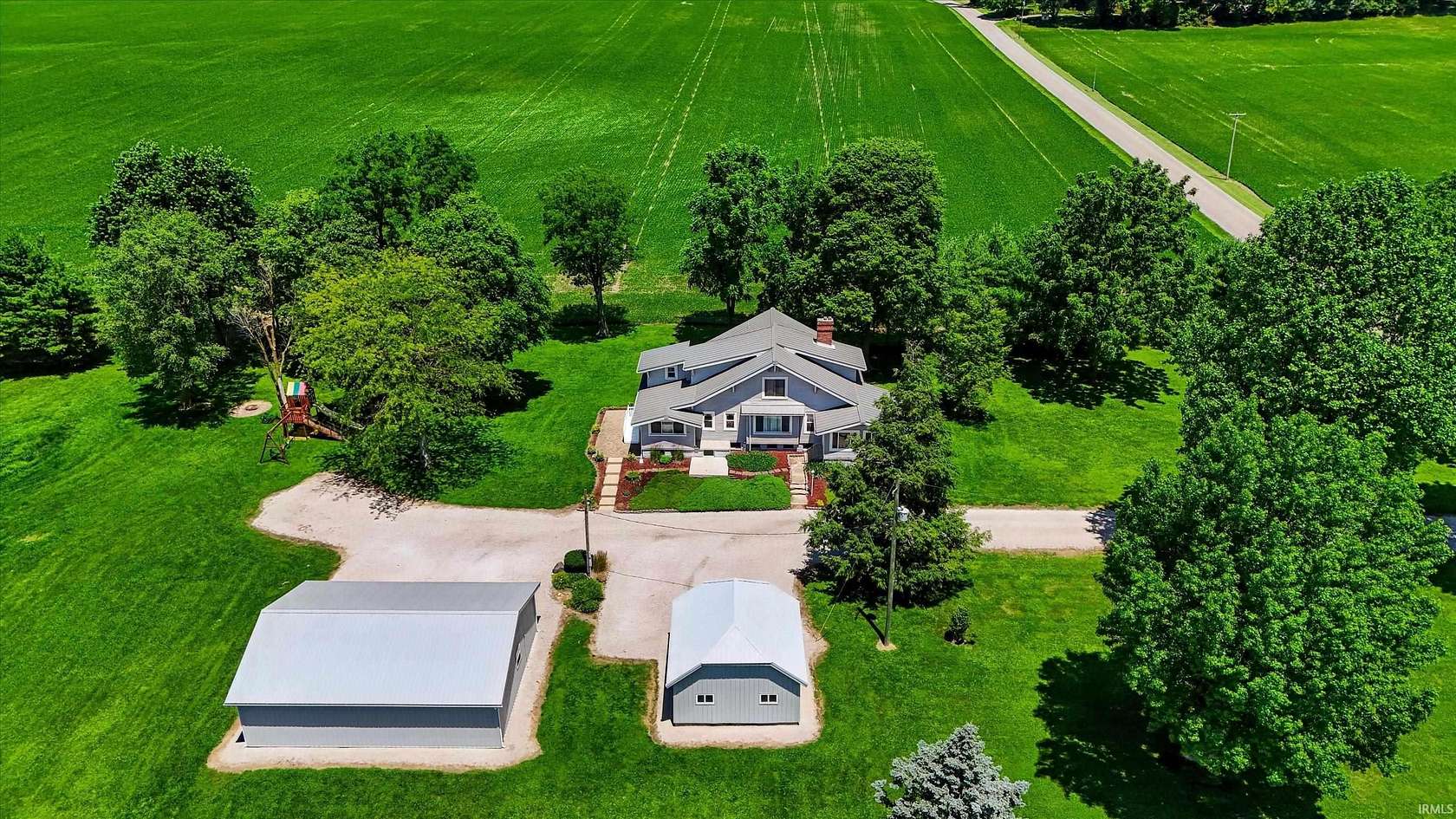 3 Acres of Land with Home for Sale in Edinburgh, Indiana