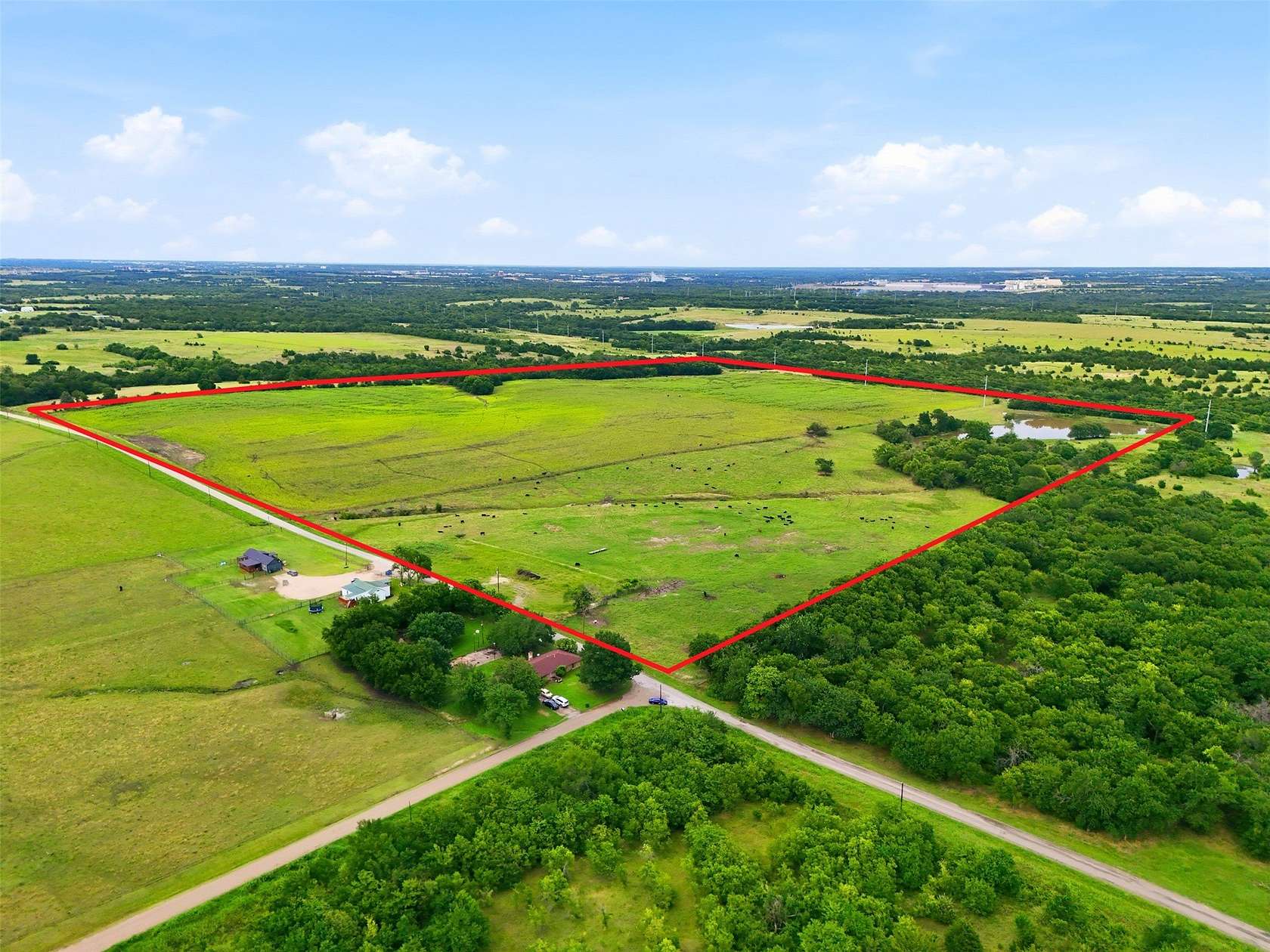 103 Acres of Agricultural & Residential Land for Sale in Sherman, Texas